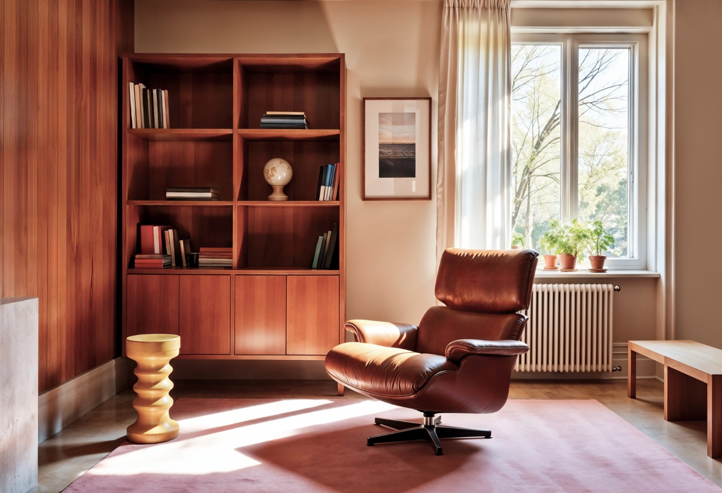 salon w stylu PRL